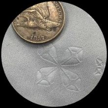 1857 Flying Eagle Cent LIGHTLY CIRCULATED