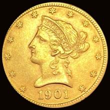 1901 Liberty Head Eagle $10 Gold UNCIRCULATED
