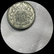 1868 Shield Nickel LIGHTLY CIRCULATED
