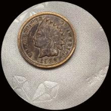 1909-S Indian Head Cent LIGHTLY CIRCULATED