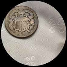 1871 Two-Cent Piece LIGHTLY CIRCULATED