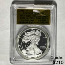 2016-W Silver Eagle PCGS PR70DCAM