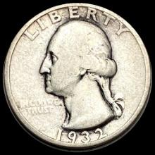 1932-D Silver Washington Quarter LIGHTLY CIRCULATED