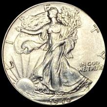 1940 Silver Half Dollar Walking Liberty UNCIRCULATED