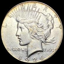 1926-S Silver Peace Dollar CLOSELY UNCIRCULATED