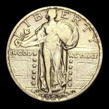 1927-D Silver Standing Liberty Quarter LIGHTLY CIRCULATED