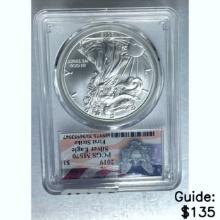 2019 Silver Eagle PCGS MS70