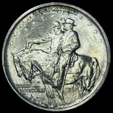 1925 Silver Half Dollar Stone Mountain GEM BU