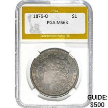 1879-O Morgan Dollar PGA MS63