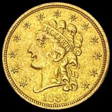 1836 Classic Head Quarter Eagle CLOSELY UNCIRCULAT CLOSELY UNCIRCULATED