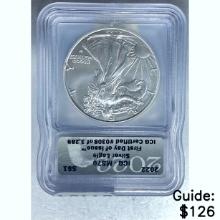 2022 Silver Eagle ICG MS70