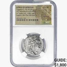 Armenia Tigranes II, 95-56 BC Silver Tetradrachm