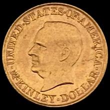 1917 McKinley Gold Dollar UNCIRCULATED