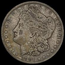 1901 Morgan Silver Dollar LIGHTLY CIRCULATED