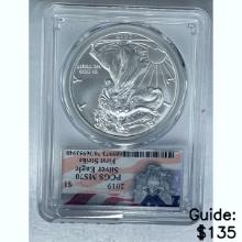 2019 Silver Eagle PCGS MS70