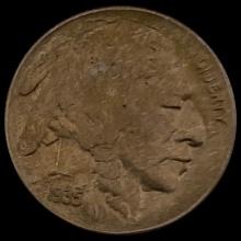 1935-D Buffalo Nickel NEARLY UNCIRCULATED NEARLY UNCIRCULATED