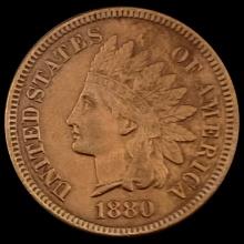 1880 Indian Head Cent CLOSELY UNCIRCULATED