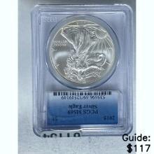 2015 Silver Eagle PCGS MS69