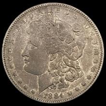 1884-S Morgan Silver Dollar CLOSELY UNCIRCULATED CLOSELY UNCIRCULATED