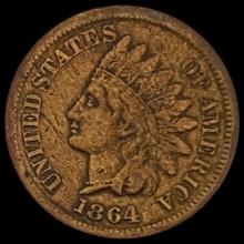 1864 Indian Head Cent CLOSELY UNCIRCULATED