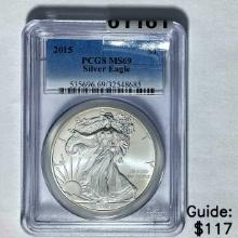 2015 Silver Eagle PCGS MS69