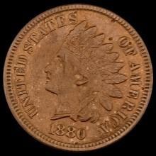 1880 Indian Head Cent CLOSELY UNCIRCULATED