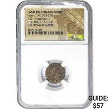 East Roman Valens AD 364-378 AE3 Nummus