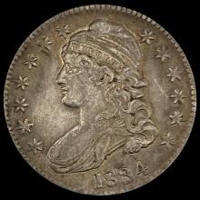 1834 Capped Bust Half Dollar CLOSELY UNCIRCULATED