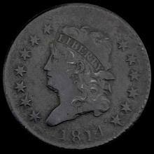 1814 Classic Head Large Cent LIGHTLY CIRCULATED