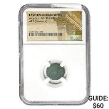 East Roman Arcadius, AD 383-408 AE3 Nummus