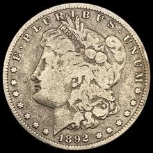 1892-S Morgan Silver Dollar NICELY CIRCULATED