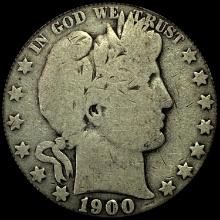 1900-O Barber Half Dollar LIGHTLY CIRCULATED