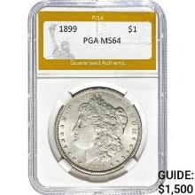 1899 Morgan Silver Dollar PGA MS64