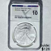 2024(W) Silver Eagle NGC MS10