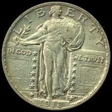 1918-S Standing Liberty Quarter LIGHTLY CIRCULATED