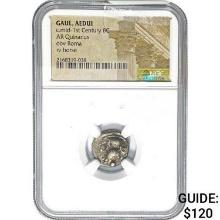 Gaul, Aedui c.mid 1st Cent. BC Silver Quinarius