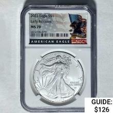 2023 Silver Eagle NGC MS 70