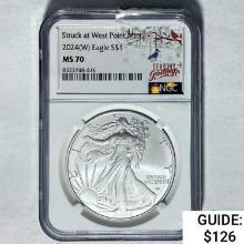 2024(W) Silver Eagle NGC MS 70
