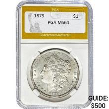 1879 Morgan Silver Dollar PGA MS64