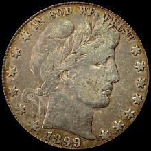 1899 Barber Half Dollar LIGHTLY CIRCULATED