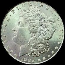 1902-O Morgan Silver Dollar GEM BU