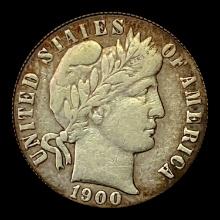 1900-O Barber Dime LIGHTLY CIRCULATED