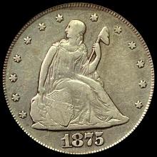 1875-S Twenty Cent Piece LIGHTLY CIRCULATED