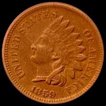 1859 Indian Head Cent CHOICE AU