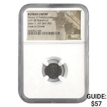 Roman Julian II, AD 360-363 AE4 BI Nummus NGC