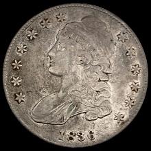 1836 Capped Bust Half Dollar CLOSELY UNCIRCULATED CLOSELY UNCIRCULATED