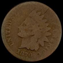 1870 Indian Head Cent NICELY CIRCULATED