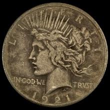 1921 Peace Dollar LIGHTLY CIRCULATED