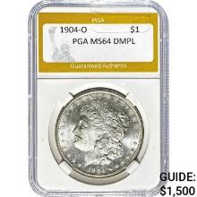 1904-O Morgan Dollar PGA MS64 DMPL