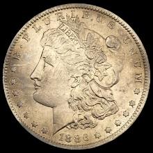 1886-O Morgan Silver Dollar CHOICE AU